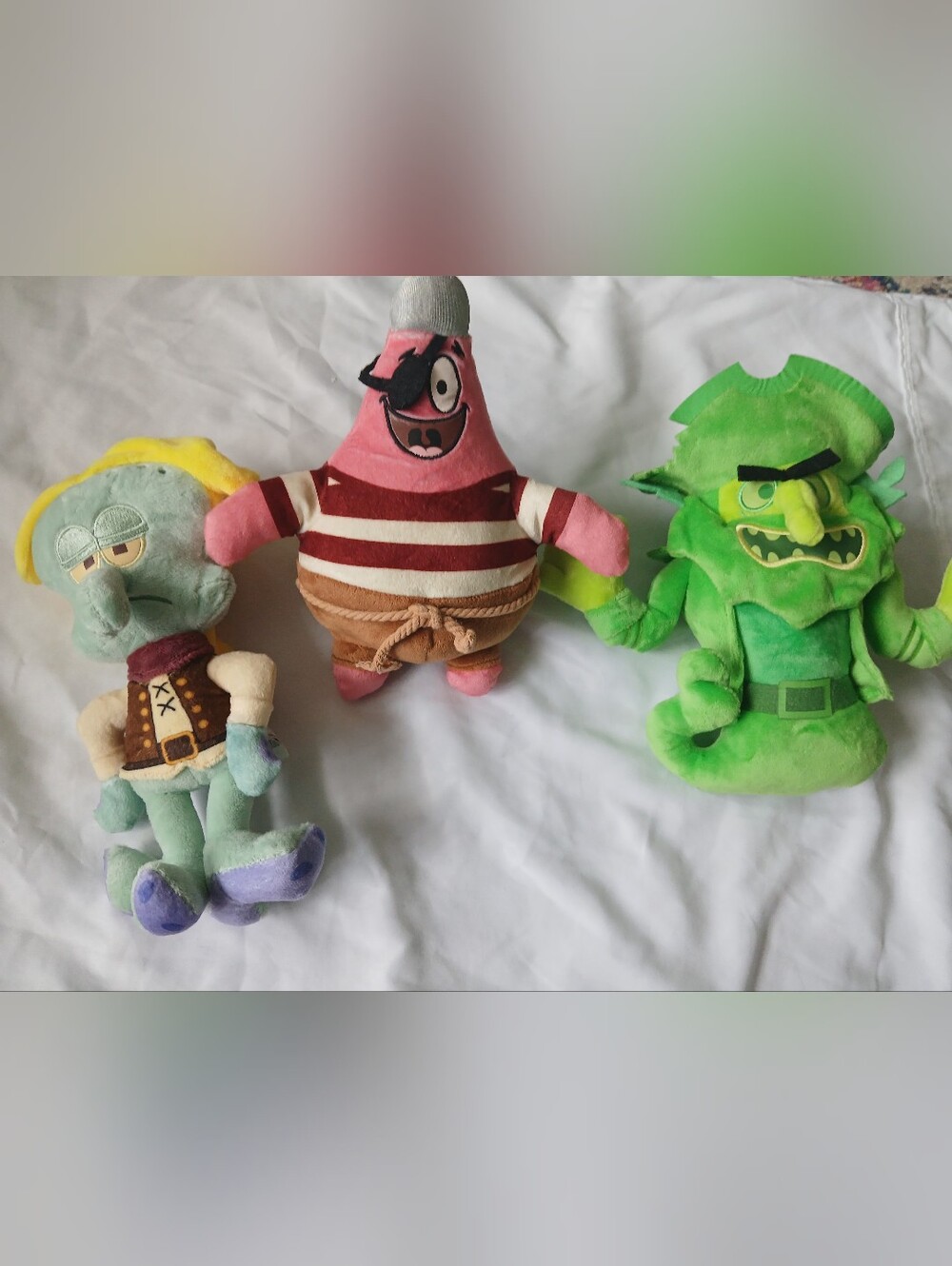 SpongeBob SquarePants characters, 3 new no tags, Glow In Dark Pals